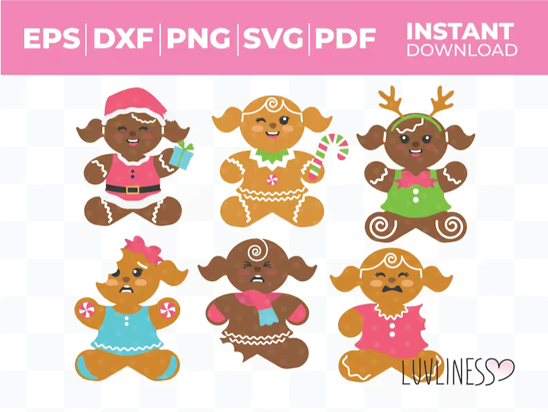 These Gingerbread Girls Have Got It Going ON!
