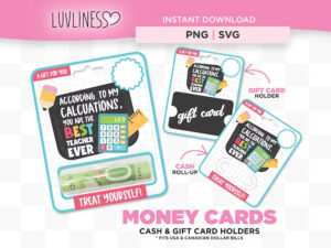 Teacher Money Card by Luvliness