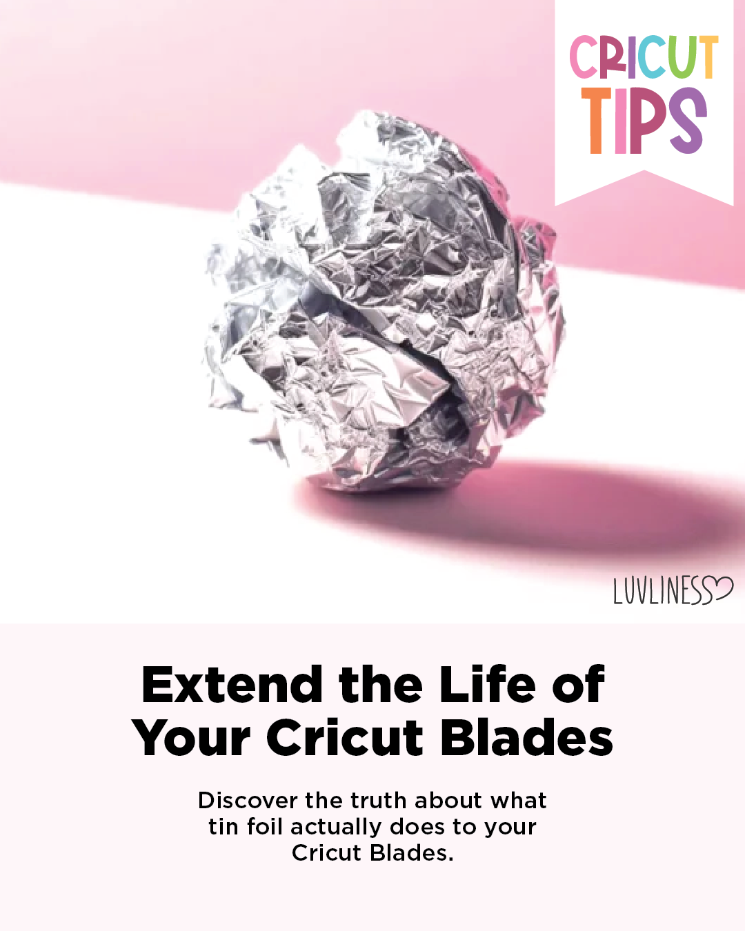 Extend the Life of your Cricut Blades