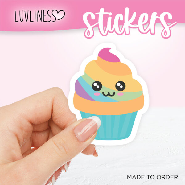 Cutie Cupcake Sticker