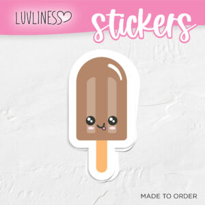 Fudge Popsicle Sticker