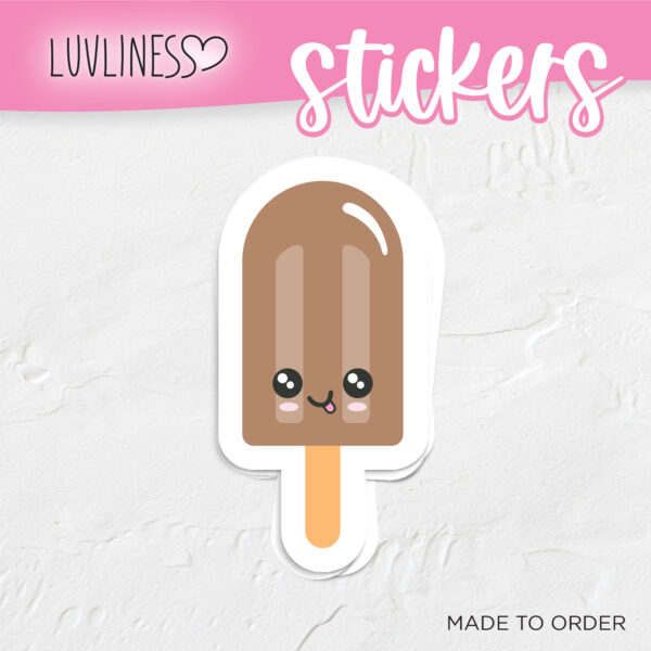 Fudge Popsicle Sticker