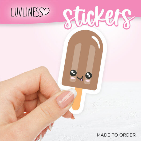 Fudge Popsicle Sticker