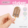Fudge Popsicle Sticker by Luvliness