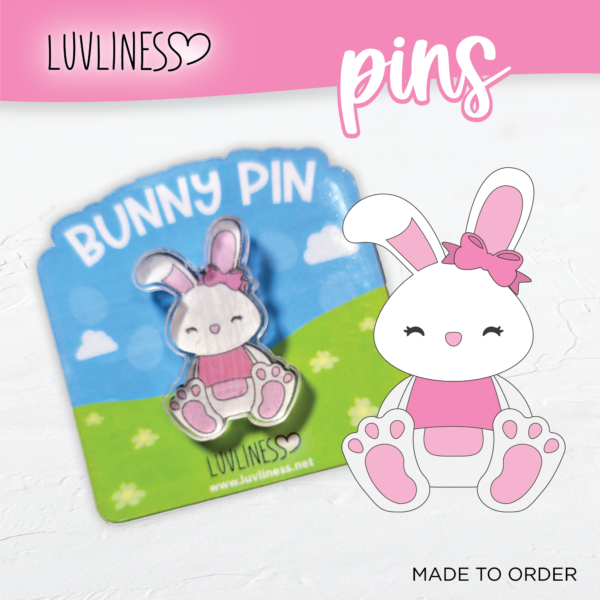 Easter Bunny Pin