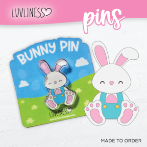 Easter Bunny Pin