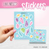 Gemstone Sticker Sheet