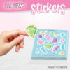 Gemstone Sticker Sheet