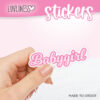 Babygirl Sticker