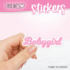 Babygirl Sticker