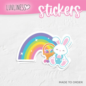 Easter Bunny Sticker