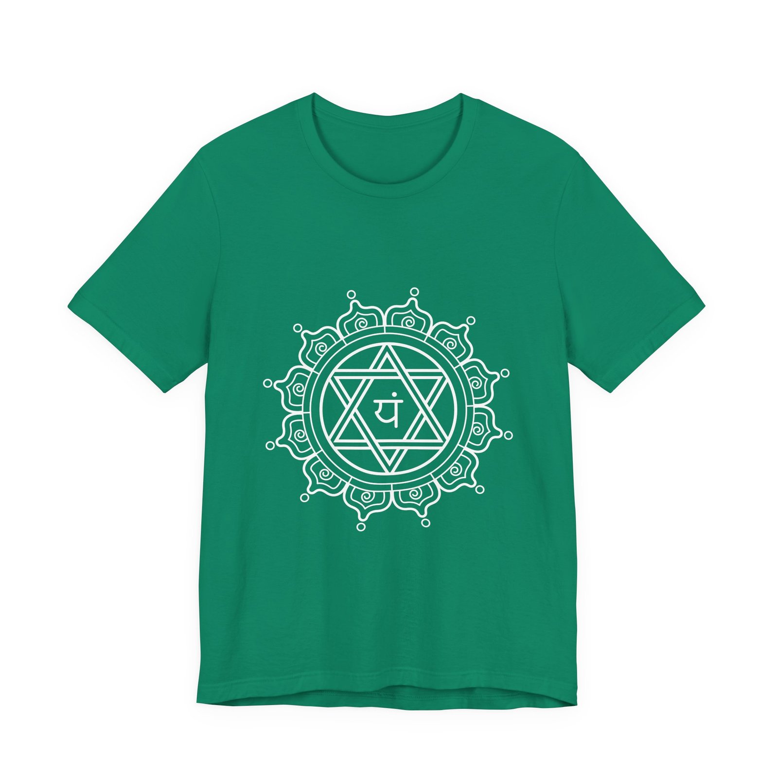 Heart Chakra - Unisex Jersey Short Sleeve Tee - Image 3