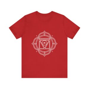 Root Chakra - Unisex Jersey Short Sleeve Tee